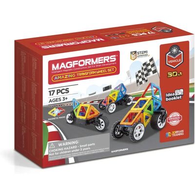 Magformers - Transformierbares Fahrzeug-Set - Magnetisches Spielzeug für Kinder Magformers - Transformierbares Fahrzeug-Set - Magnetisches Spielzeug für Kinder