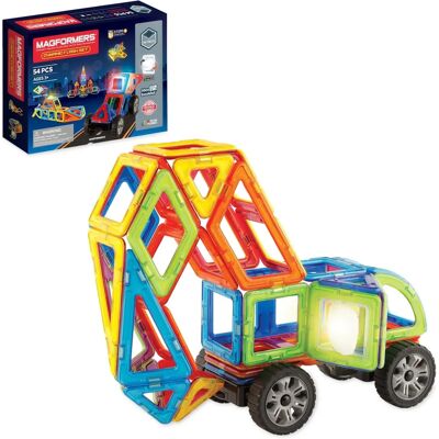 Magformers Dynamic Flash - Magnetyczne klocki 54 sztuki Magformers Dynamic Flash - Magnetyczne klocki 54 sztuki