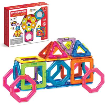 Magformers Challenger 30 Elementów Zestaw - Magnetyczna Zabawka Budowlana Magformers Challenger 30 Elementów Zestaw - Magnetyczna Zabawka Budowlana