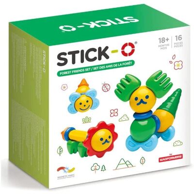 Magformers Magnetyczna Zabawka - Przyjaciele Lasu 16 Elementów Magformers Magnetyczna Zabawka - Przyjaciele Lasu 16 Elementów