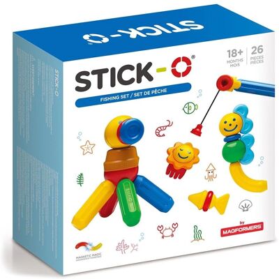 Zestaw Wędkarski Magnetyczny Stick-O 26 Elementów Zestaw Wędkarski Magnetyczny Stick-O 26 Elementów