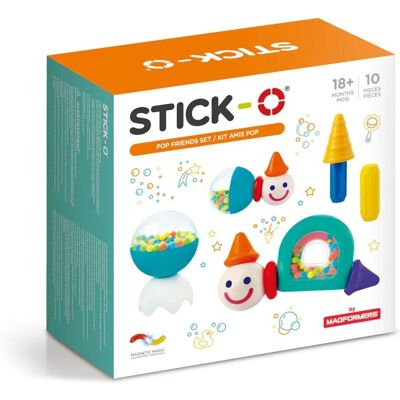 Magformers Stick-O Pop Friends Set - Edukacyjna Magnetyczna Zabawa Magformers Stick-O Pop Friends Set - Edukacyjna Magnetyczna Zabawa