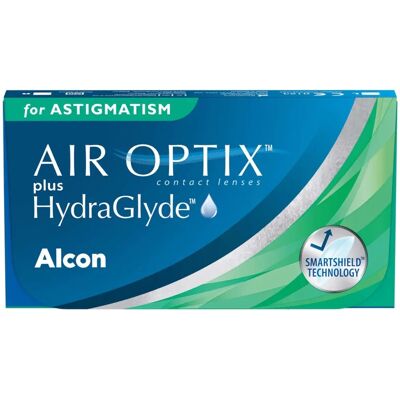 Alcon AIR OPTIX plus HydraGlyde pour Astigmatisme - 6 Lentilles Torique - Publicité Alcon AIR OPTIX plus HydraGlyde pour Astigmatisme - 6 Lentilles Torique - Publicité