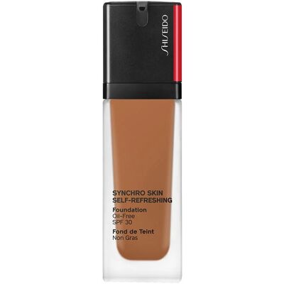 Shiseido Synchro Skin Selvoppfriskende Foundation - Topaz SPF 30 Shiseido Synchro Skin Selvoppfriskende Foundation - Topaz SPF 30