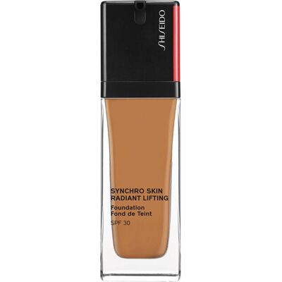 Shiseido Synchro Skin Strahlende Hebende Foundation - Bronze SPF 30 Shiseido Synchro Skin Strahlende Hebende Foundation - Bronze SPF 30