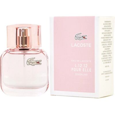 Lacoste L.12.12 Pour Elle Sparkling Eau de Toilette - Publicité Lacoste L.12.12 Pour Elle Sparkling Eau de Toilette - Publicité