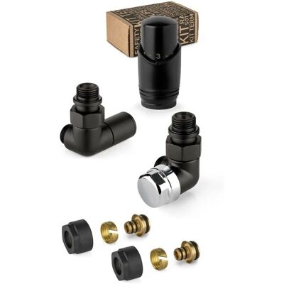 Kit de Válvulas APM - Termostática Negro y Cromo - 135KNN 015 M 16 12 Kit de Válvulas APM - Termostática Negro y Cromo - 135KNN 015 M 16 12