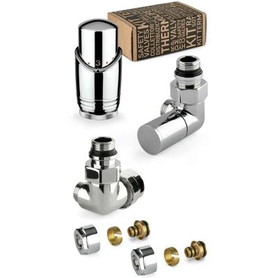 APM - Kit de Válvula Termostática Cromo - Radiador APM - Kit de Válvula Termostática Cromo - Radiador