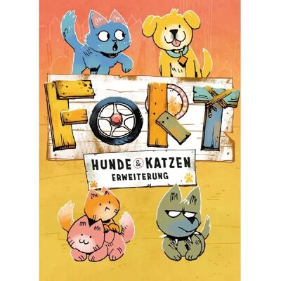 Spielworxx Fort: Hunde und Katzen Erweiterung - Brettspiel Spielworxx Fort: Hunde und Katzen Erweiterung - Brettspiel