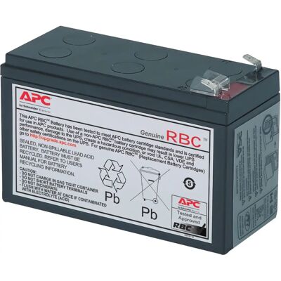 Batería UPS APC RBC17 - VRLA, 9Ah, 12V - Batería de respaldo Batería UPS APC RBC17 - VRLA, 9Ah, 12V - Batería de respaldo