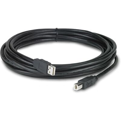 Cable USB NetBotz APC NetBotz - 5m, USB A a USB B, Negro Cable USB NetBotz APC NetBotz - 5m, USB A a USB B, Negro