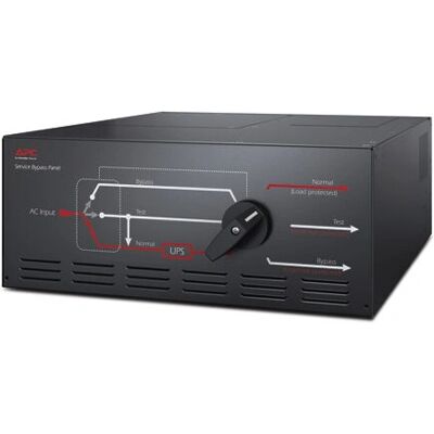 Pannello di bypass di manutenzione APC SBP20KRMI4U - 125A, 8 IEC C19, Nero - Tipo di Prodotto Pannello di bypass di manutenzione APC SBP20KRMI4U - 125A, 8 IEC C19, Nero - Tipo di Prodotto