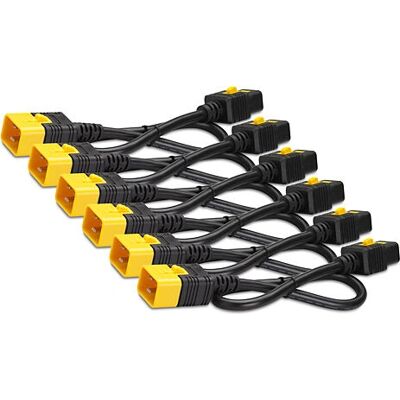 APC AP8712S Stromkabel-Set - Verriegelung, 0,6 m, Schwarz APC AP8712S Stromkabel-Set - Verriegelung, 0,6 m, Schwarz