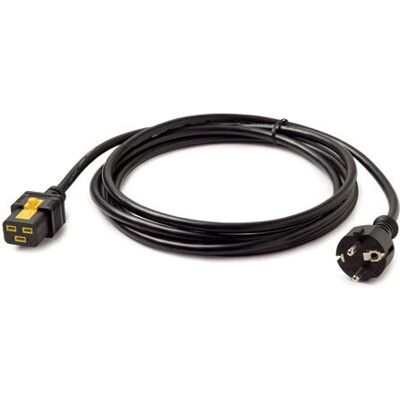 Cordon d'alimentation APC - 3m, C19 à Schuko verrouillable - Câble d'alimentation APC - Publicité Cordon d'alimentation APC - 3m, C19 à Schuko verrouillable - Câble d'alimentation APC - Publicité