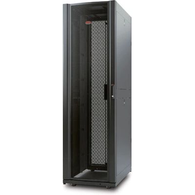 APC AR3810 Rack-Gehäuse - 42U, Schwarz, Freistehend APC AR3810 Rack-Gehäuse - 42U, Schwarz, Freistehend