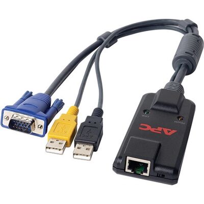 APC KVM-USBVMCAC - Commutateur KVM - Noir APC KVM-USBVMCAC - Commutateur KVM - Noir