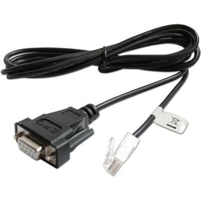 Adaptateur de genre de câble APC AP940-0625A - DB9 RJ45 - Noir - Publicité Adaptateur de genre de câble APC AP940-0625A - DB9 RJ45 - Noir - Publicité