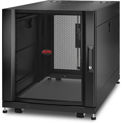 APC NetShelter SX 12U Rackskåp - Svart - 19" - Stödjer Edge Computing APC NetShelter SX 12U Rackskåp - Svart - 19" - Stödjer Edge Computing
