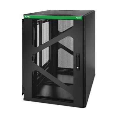APC AR118SM Wandmontiertes Rack - 12U, Schwarz, 159kg APC AR118SM Wandmontiertes Rack - 12U, Schwarz, 159kg