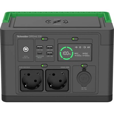 Station d'énergie APC - Batterie Lithium Portable - 332Wh - Publicité Station d'énergie APC - Batterie Lithium Portable - 332Wh - Publicité