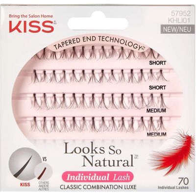 Kiss Haute Couture Natural Look False Eyelashes - Classic Combo Kiss Haute Couture Natural Look False Eyelashes - Classic Combo
