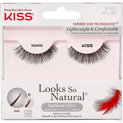 Kiss My Face Looks So Natural Wimpern - Künstliche Wimpern - Natürlicher Look Kiss My Face Looks So Natural Wimpern - Künstliche Wimpern - Natürlicher Look