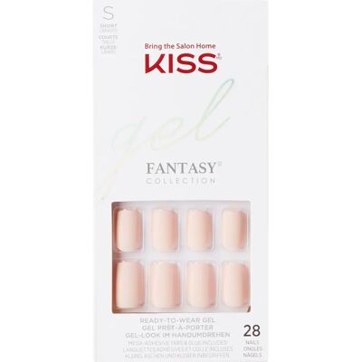 Kiss Modelo Kgn20C - Uñas Stiletto Mediana - Gel Fantasy - Uñas Kiss Modelo Kgn20C - Uñas Stiletto Mediana - Gel Fantasy - Uñas