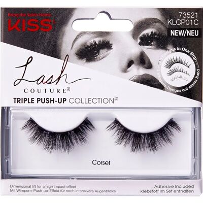 Kiss Lash Couture Triple Push-Up False Eyelashes - Wimpern Kiss Lash Couture Triple Push-Up False Eyelashes - Wimpern