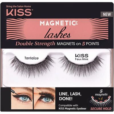 Kiss Magnetic Lashes - Tantalize False Eyelashes Kiss Magnetic Lashes - Tantalize False Eyelashes