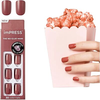Kiss imPRESS Color Court Faux Ongles - 30 pcs - Publicité Kiss imPRESS Color Court Faux Ongles - 30 pcs - Publicité