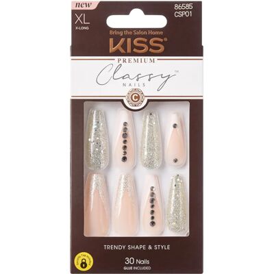 KISS Modell: Classy Nails Premium - Elegante French Maniküre 30 Stk KISS Modell: Classy Nails Premium - Elegante French Maniküre 30 Stk