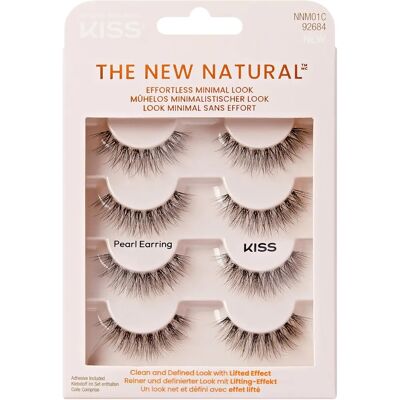 Kiss The New Natural Effortless Minimal Look künstliche Wimpern Pearl Earring 8 St. Kiss The New Natural Effortless Minimal Look künstliche Wimpern Pearl Earring 8 St.