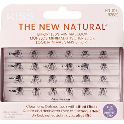 Kiss De Nieuwe Natuurlijke Moeiteloze Minimal Look Trio 01 24 stuks - Valse Wimpers Kiss De Nieuwe Natuurlijke Moeiteloze Minimal Look Trio 01 24 stuks - Valse Wimpers