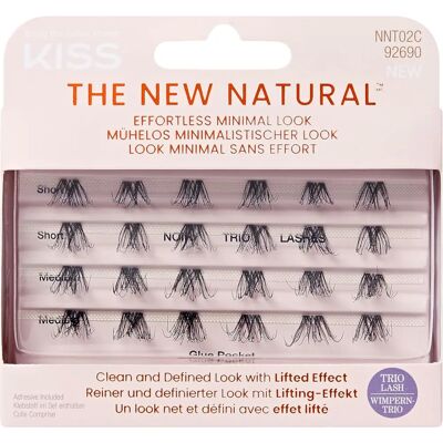 Kiss The New Natural Effortless Minimal Look - Falsche Wimpern - 24 Stk Kiss The New Natural Effortless Minimal Look - Falsche Wimpern - 24 Stk