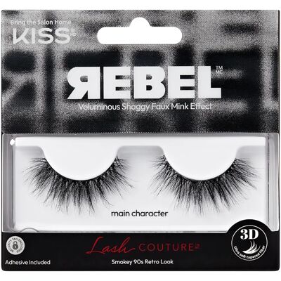 KISS Rebel False Eyelashes - Main Character - Dramatic Look KISS Rebel False Eyelashes - Main Character - Dramatic Look