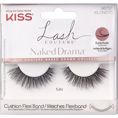 Kiss Lash Couture Naked Drama False Eyelashes - 2 pcs Kiss Lash Couture Naked Drama False Eyelashes - 2 pcs