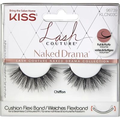 Kiss Lash Couture Naked Drama falsche Wimpern - Wimpern Kiss Lash Couture Naked Drama falsche Wimpern - Wimpern