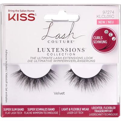 Kiss Lash Couture LuXtension Velvet False Lashes - False Lashes Kiss Lash Couture LuXtension Velvet False Lashes - False Lashes