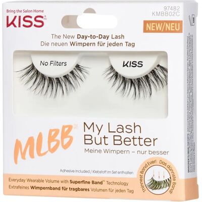 Kiss My Lash But Better Schwarze Wimpern Tapered Length Style - Falsche Wimpern Kiss My Lash But Better Schwarze Wimpern Tapered Length Style - Falsche Wimpern