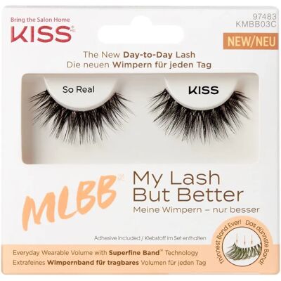 Kiss My Lashes But Better - Faux Cils - Aspect Naturel - Bande Ultra-fine Kiss My Lashes But Better - Faux Cils - Aspect Naturel - Bande Ultra-fine