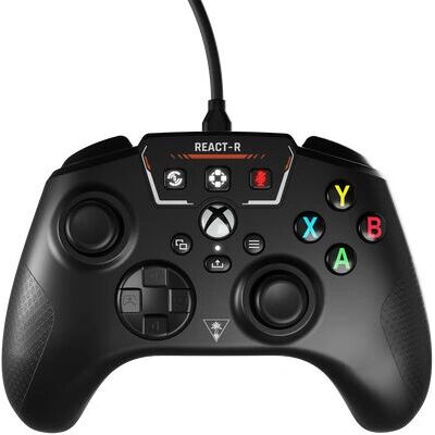 Controlador de Jogo Turtle Beach REACT-R Preto - Xbox, PC Controlador de Jogo Turtle Beach REACT-R Preto - Xbox, PC