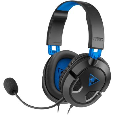 Turtle Beach Ps4 Recon 50p - NOIR & bleu Turtle Beach Ps4 Recon 50p - NOIR & bleu