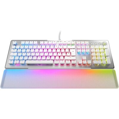 Clavier Mécanique Blanc ROCCAT Vulcan II Max - USB Gaming QWERTZ - Publicité Clavier Mécanique Blanc ROCCAT Vulcan II Max - USB Gaming QWERTZ - Publicité