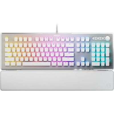 Clavier Mécanique Roccat Vulcan II Blanc Français - Clavier - Publicité Clavier Mécanique Roccat Vulcan II Blanc Français - Clavier - Publicité