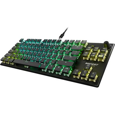 Roccat Vulcan TKL Pro Keyboard - Gaming Mechanical UK Black Roccat Vulcan TKL Pro Keyboard - Gaming Mechanical UK Black