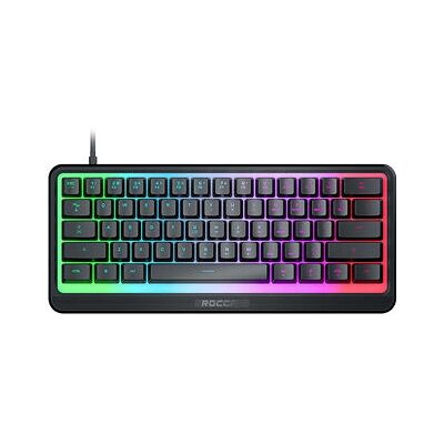 Clavier Roccat Magma Mini - Rétroéclairage RGB, AZERTY, Jeu - Publicité Clavier Roccat Magma Mini - Rétroéclairage RGB, AZERTY, Jeu - Publicité