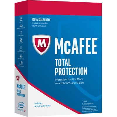 McAfee Total Protection 2023, 2024, 2025 - Antivirus-Schutz McAfee Total Protection 2023, 2024, 2025 - Antivirus-Schutz
