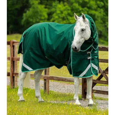 Premier Equine Buster Pferdedecke - Wasserdicht, Atmungsaktiv, 200g, Grün - 206cm Premier Equine Buster Pferdedecke - Wasserdicht, Atmungsaktiv, 200g, Grün - 206cm