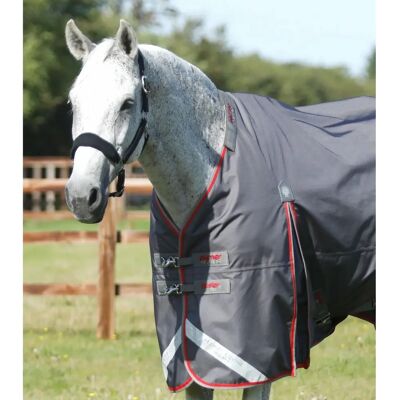 Couverture imperméable PREMIER EQUINE Buster 50g pour chevaux - Publicité Couverture imperméable PREMIER EQUINE Buster 50g pour chevaux - Publicité