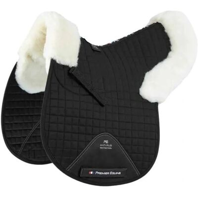 PREMIER EQUINE Synthetisches Schaffell Satteldecke - Springen & Galopp Voll PREMIER EQUINE Synthetisches Schaffell Satteldecke - Springen & Galopp Voll
